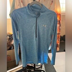 Under Armour Light Blue HeatGear Top